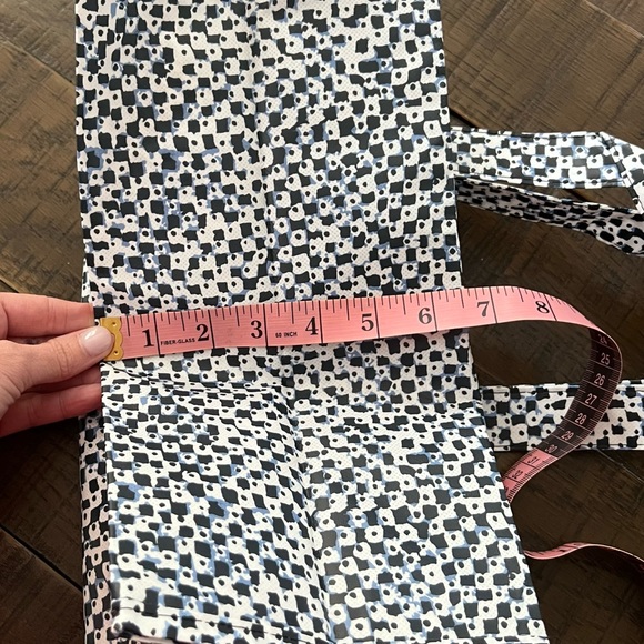 NEW! Set of Chico's Reusable Totes - One (1) Large, One (1) Small - Blue & White - Picture 5 of 10